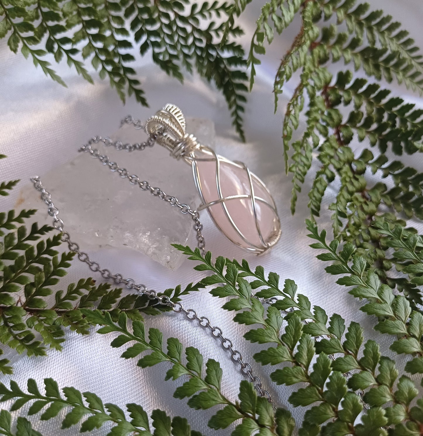 Rose Quartz Pendant