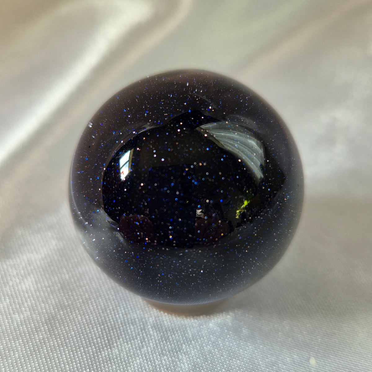 Blue Goldstone Sphere
