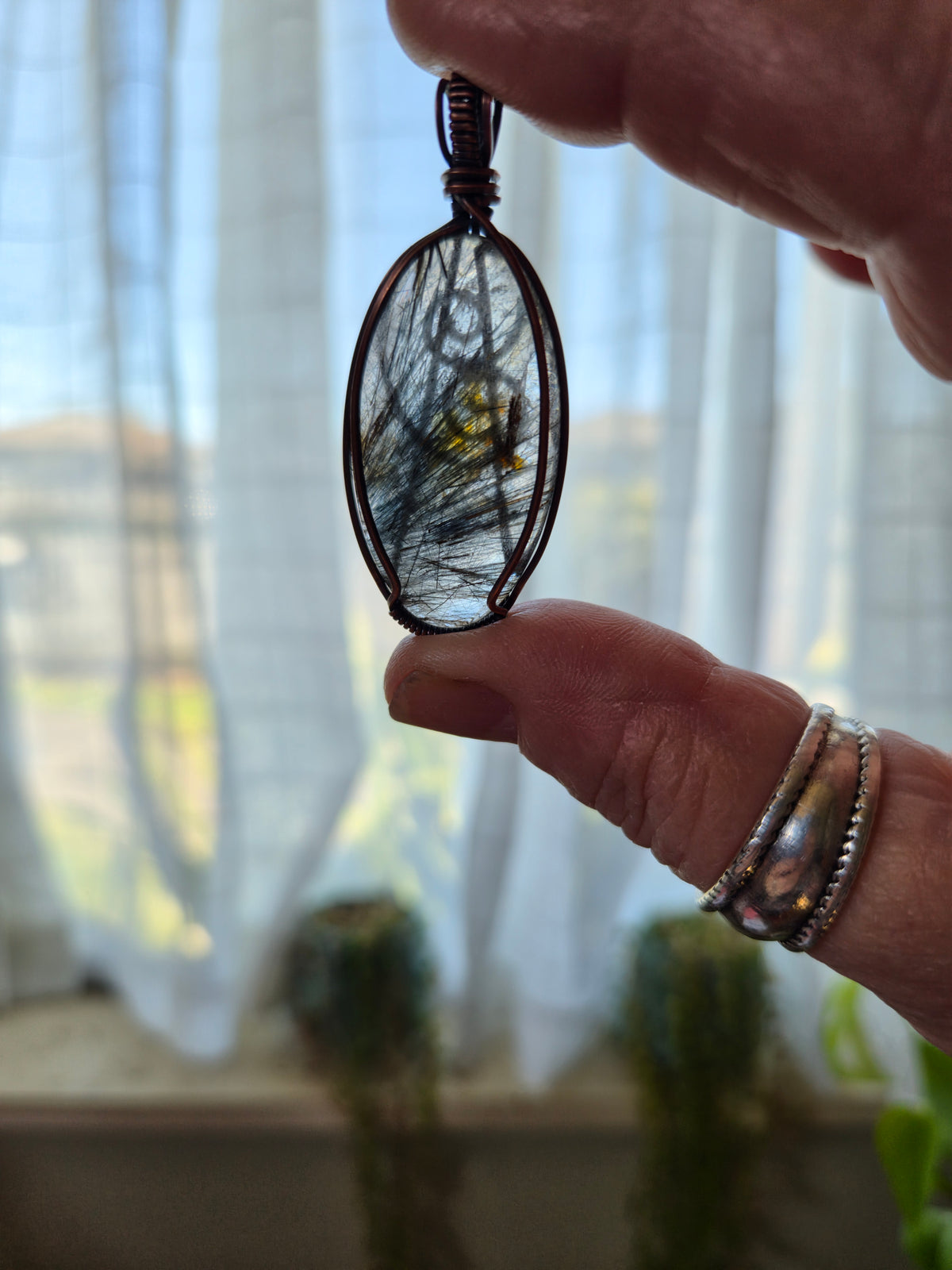 Tourmaline Quartz Pendant
