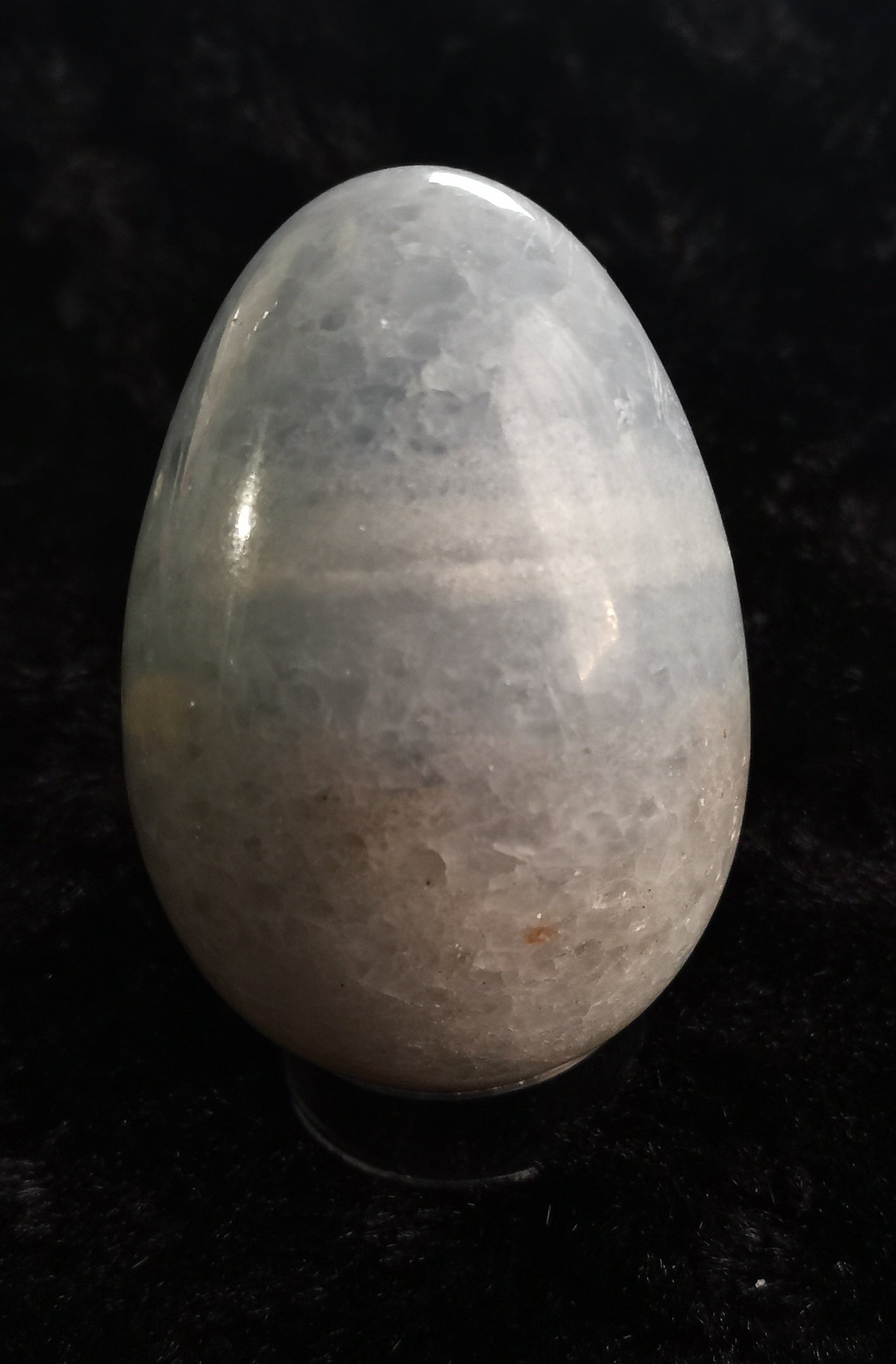 Blue Calcite Egg