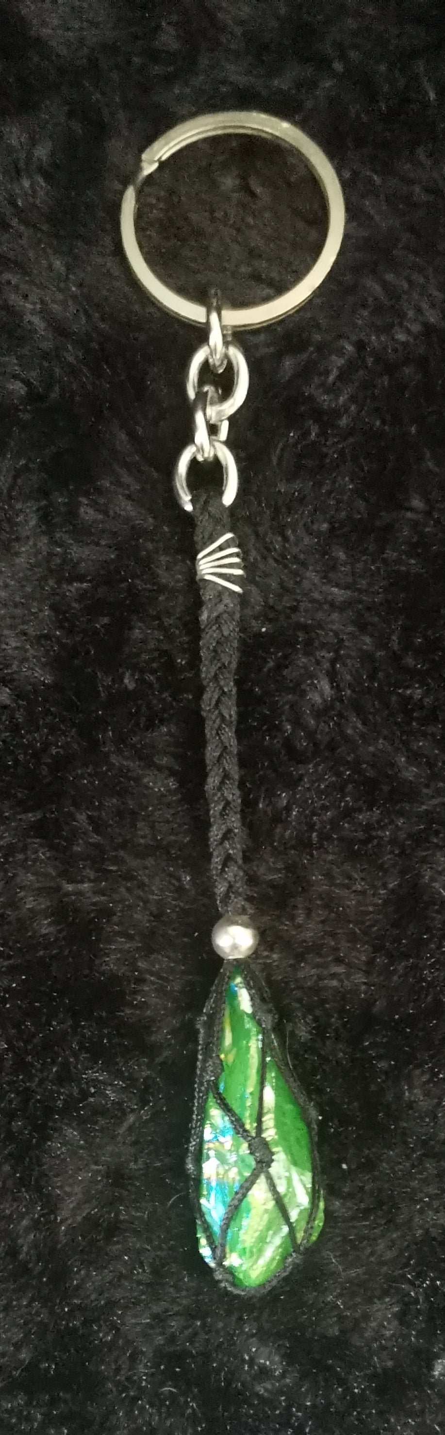 Aura Quartz Key Chains