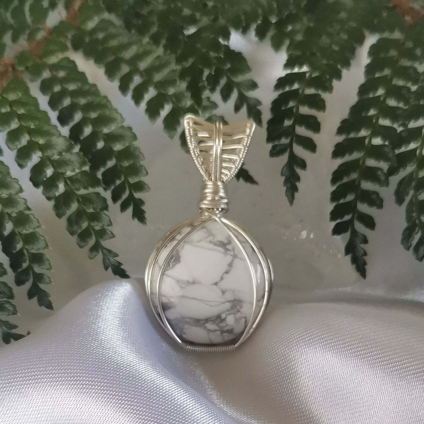 Howlite Pendant