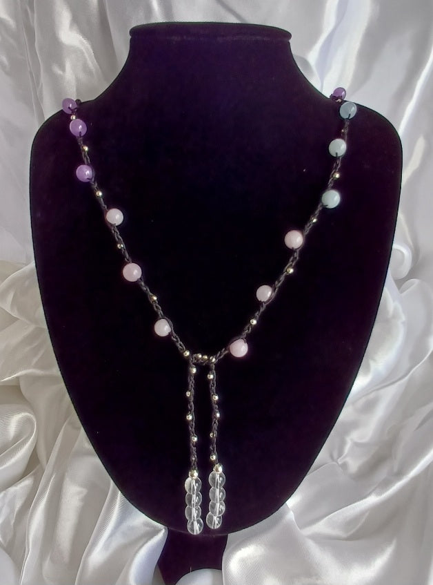 Morganite Macrame #1