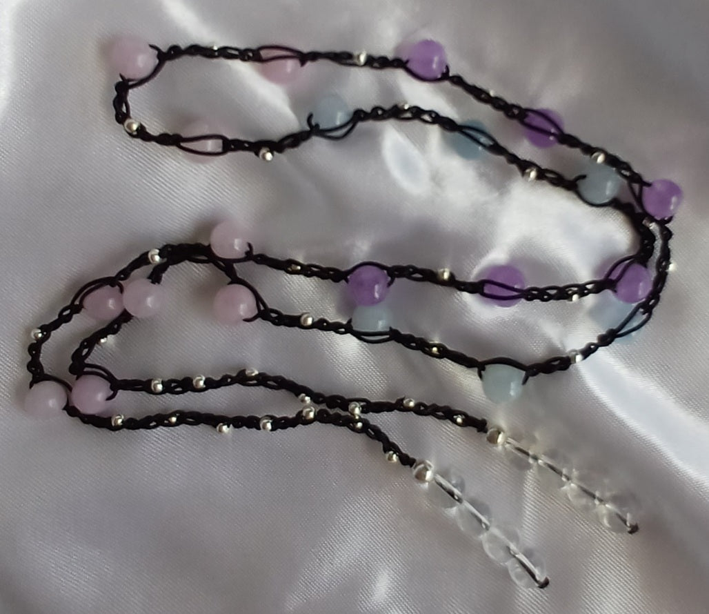 Morganite Macrame #1