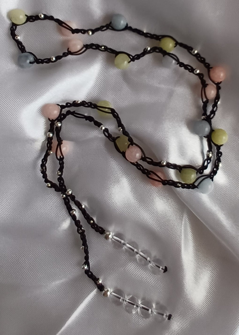 Morganite Macrame #2