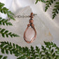 Mini Crystal Pendant - Rose Quartz