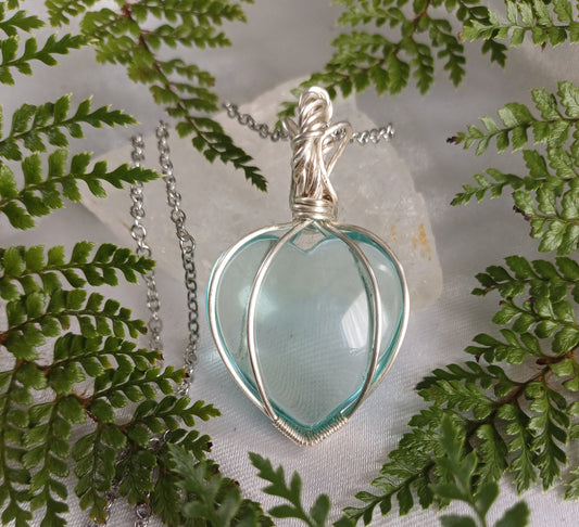 Blue Glass Pendant