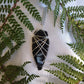 Black Obsidian Arrowhead Pendant