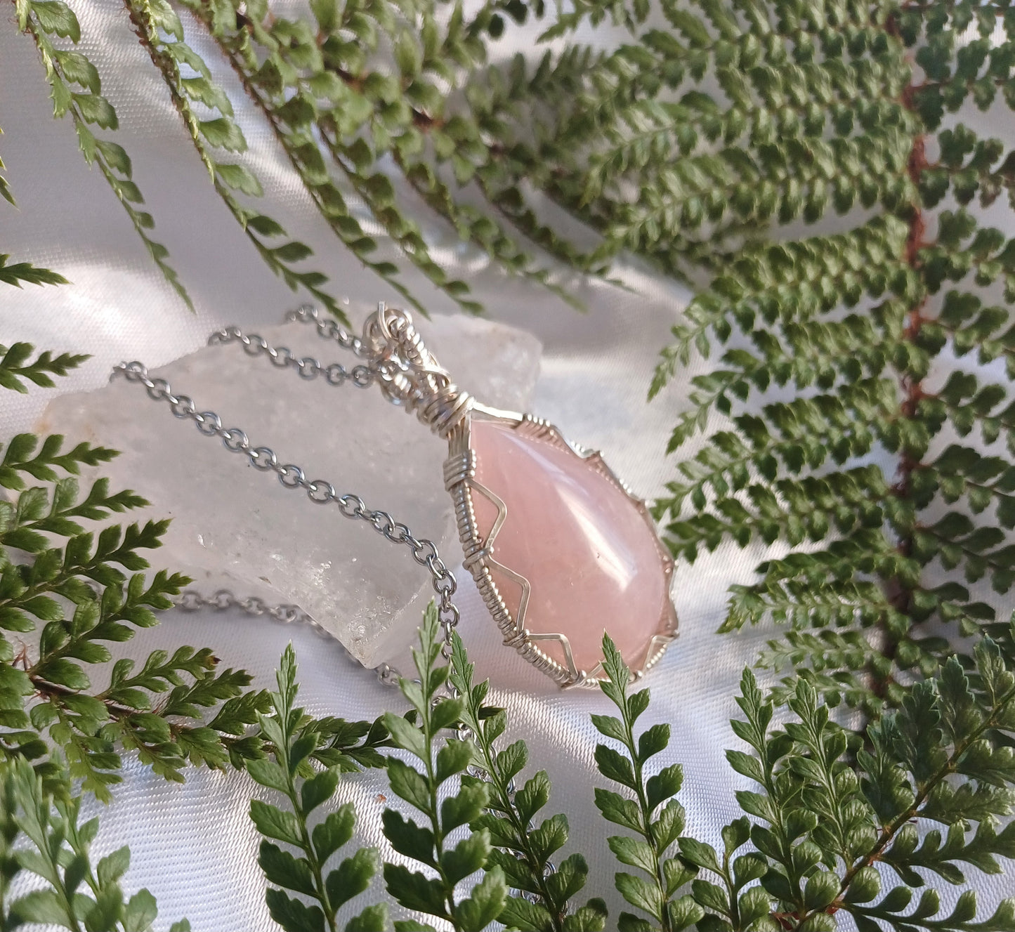 Rose Quartz Pendant