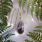 Chevron Amethyst Pendant