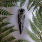 Black Obsidian Arrowhead Pendant