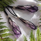 Amethyst 3 Point Macrame