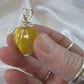 Yellow Cats Eye Pendant