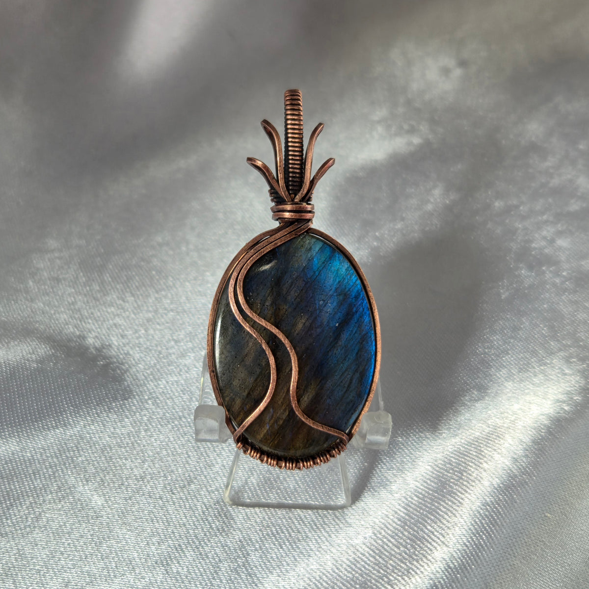 Labradorite Oval Pendant