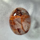 Fire Quartz Palm Stone