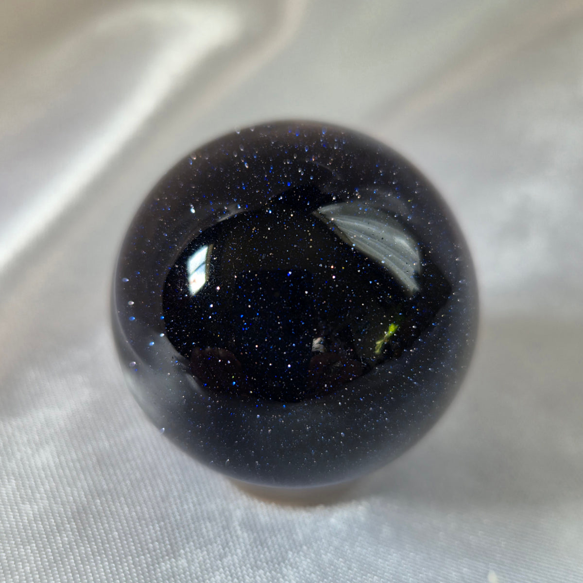 Blue Goldstone Sphere