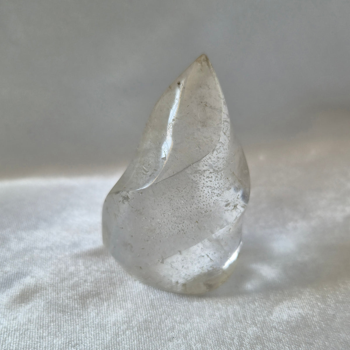 Clear Quartz Flame