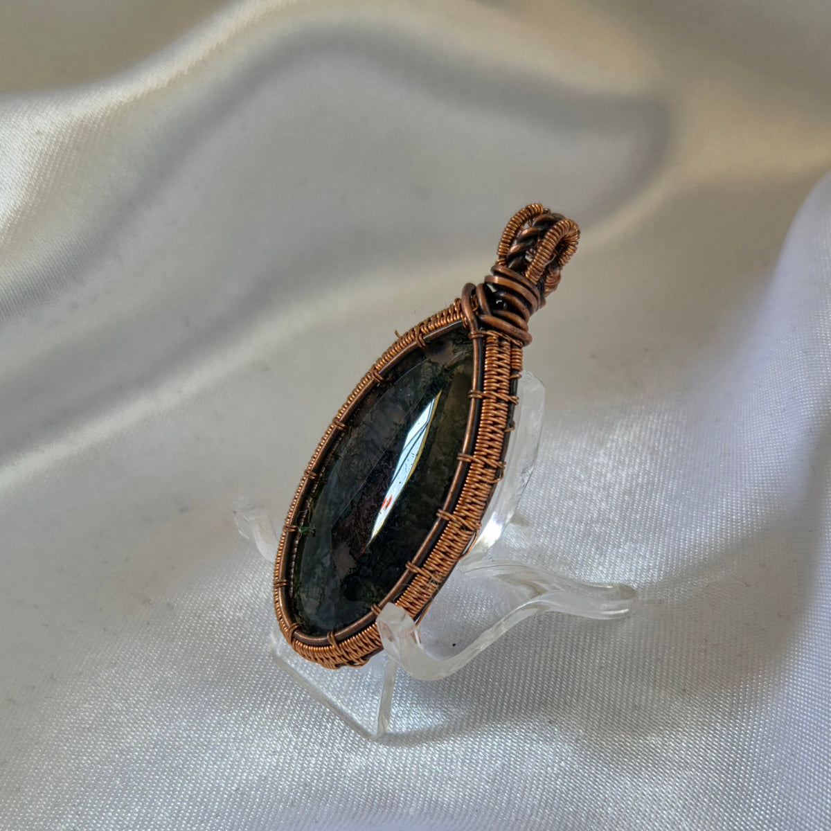 Moss Agate Pendant