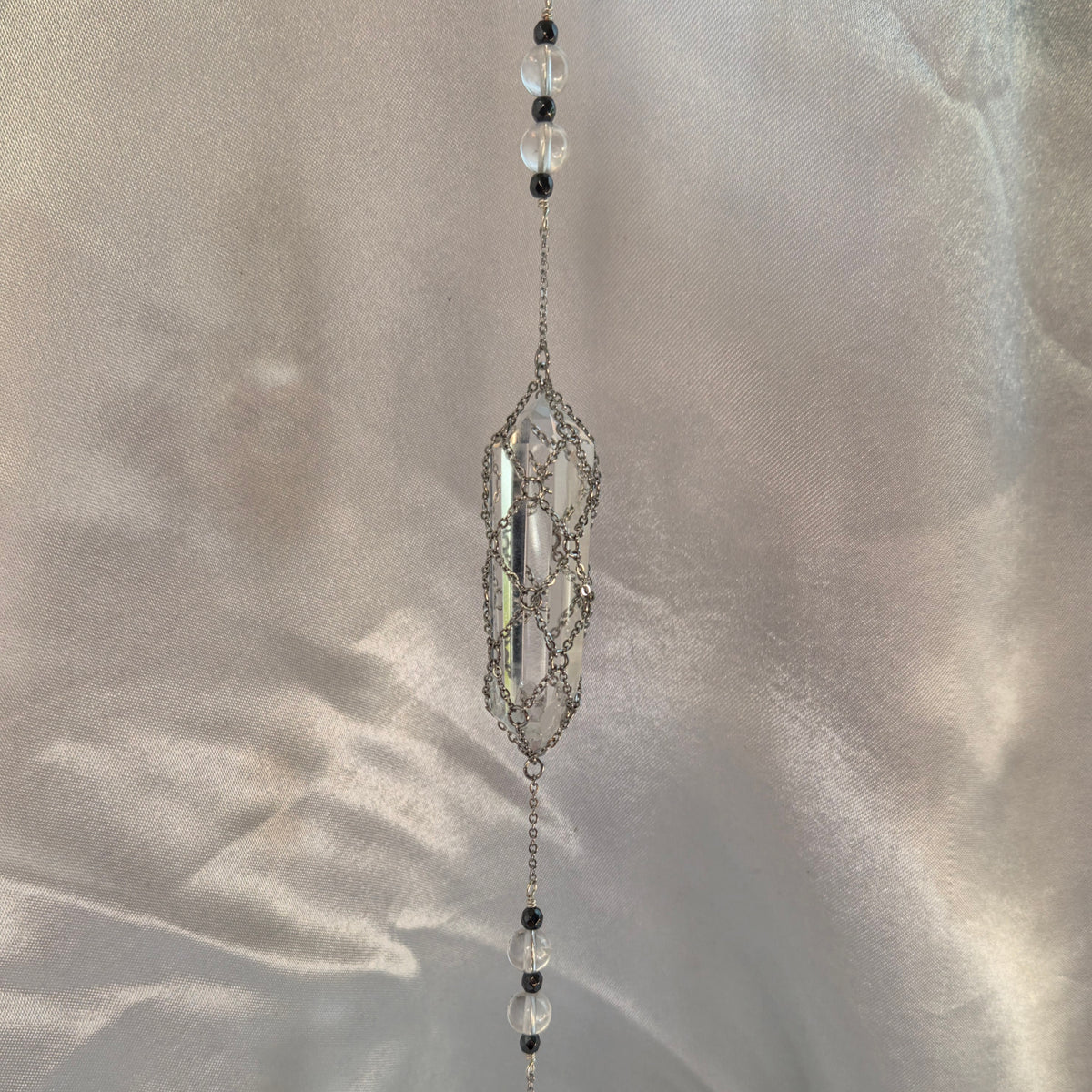 Clear Quartz Suncatcher