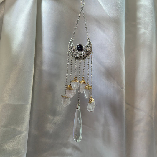 Rose Quartz Suncatcher