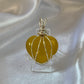 Yellow Cats Eye Pendant