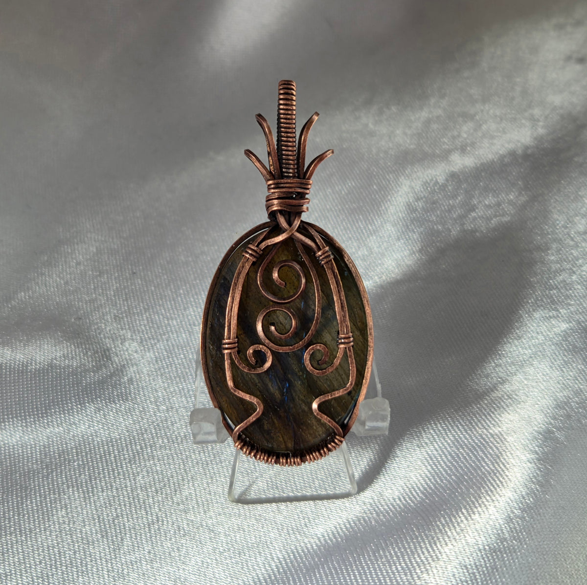 Labradorite Oval Pendant