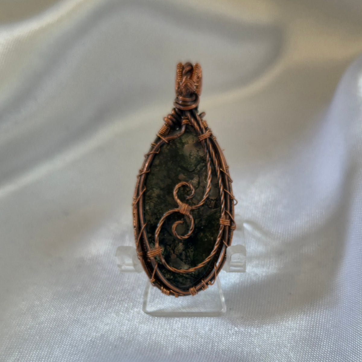 Moss Agate Pendant