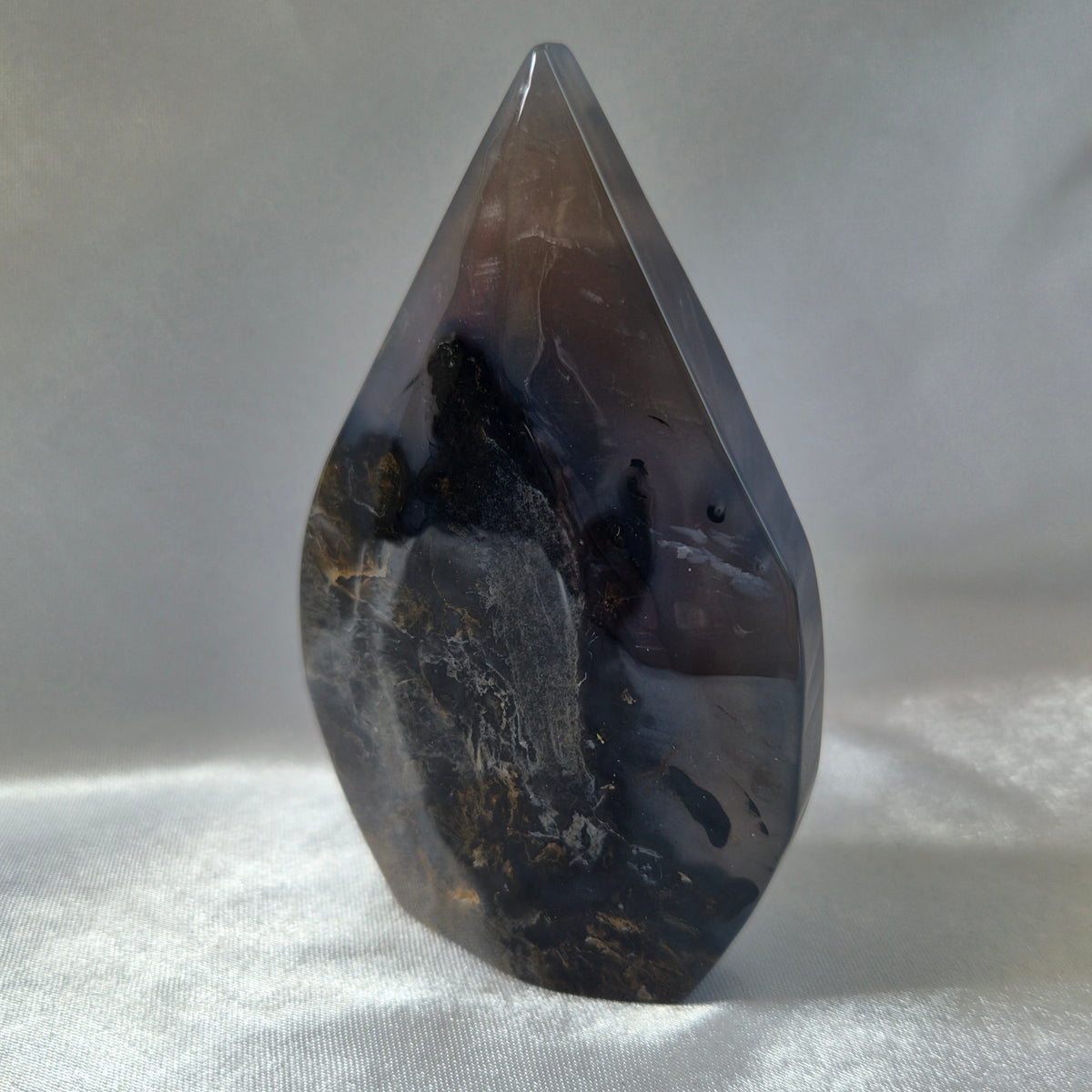 Volcanic Agate Teardrop