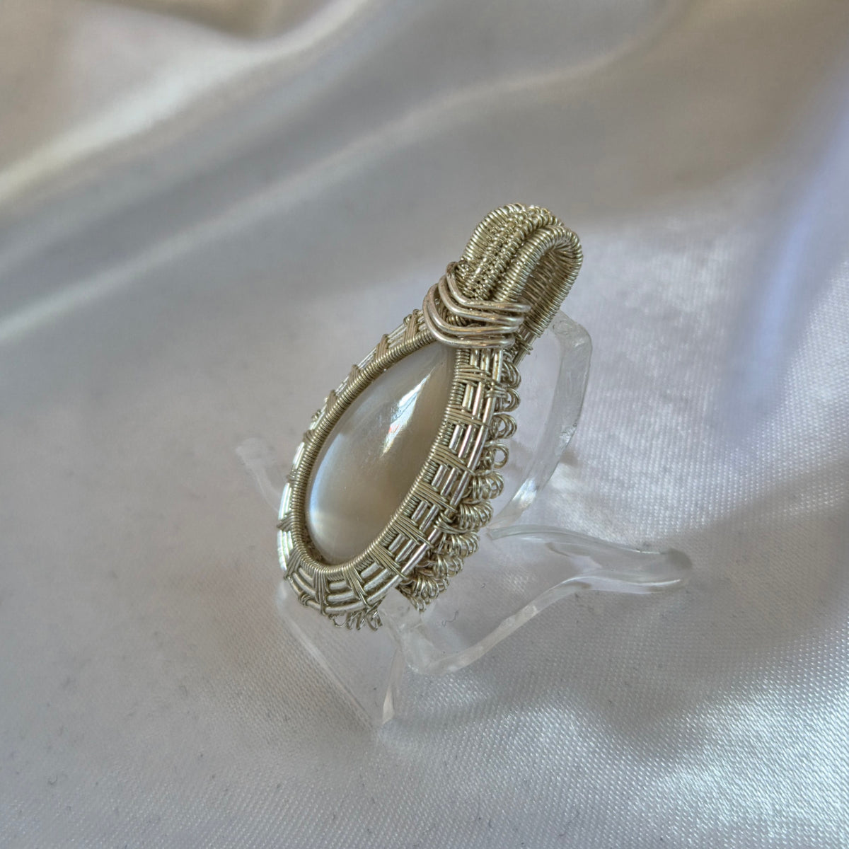 Champagne Moonstone Pendant