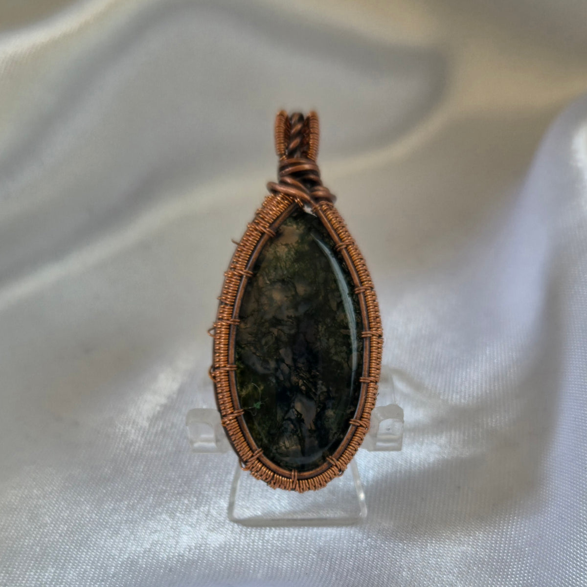 Moss Agate Pendant