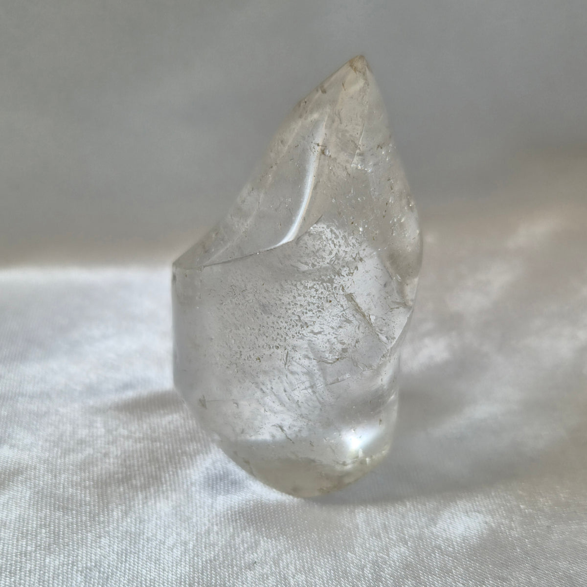 Clear Quartz Flame
