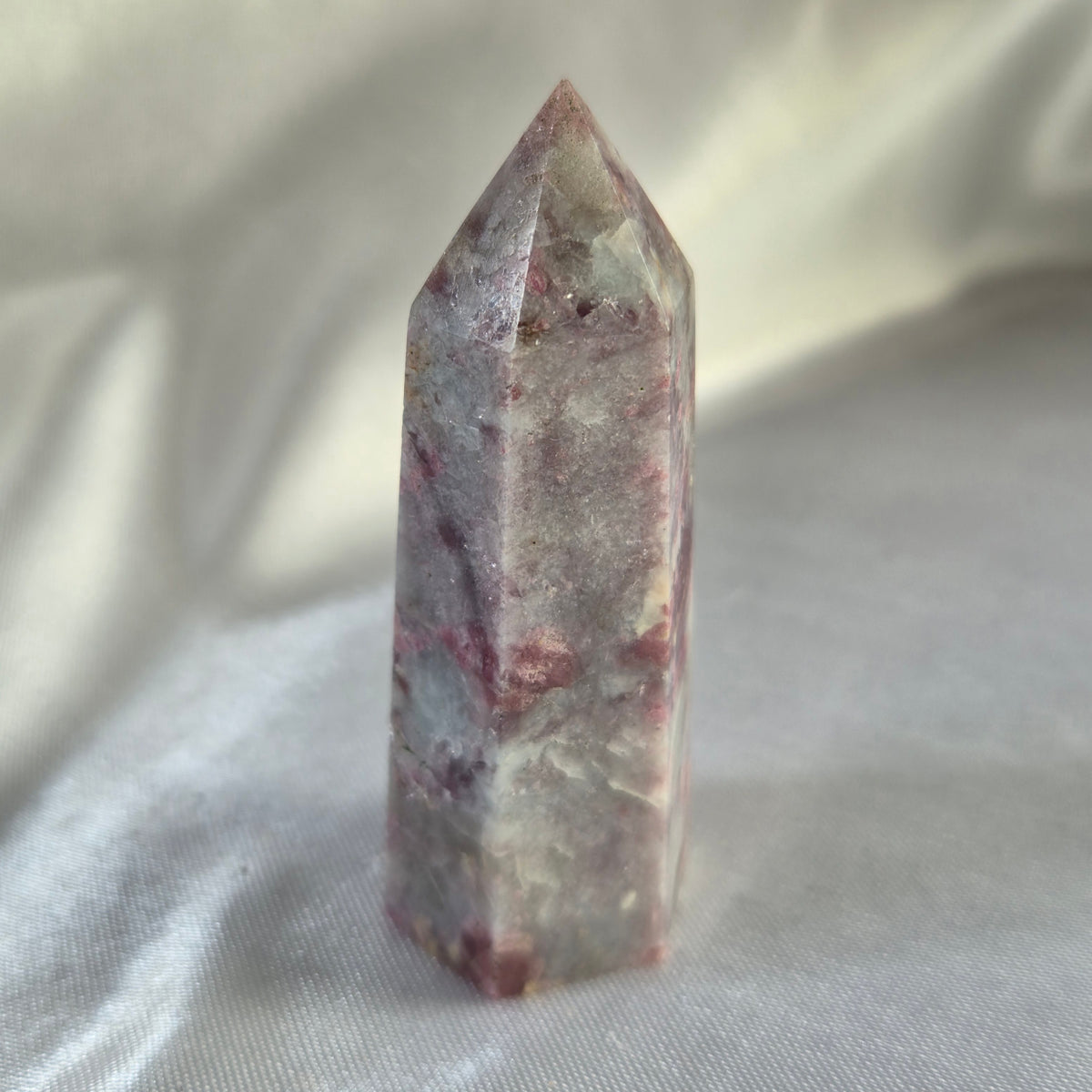 Pink Tourmaline in Quartz
