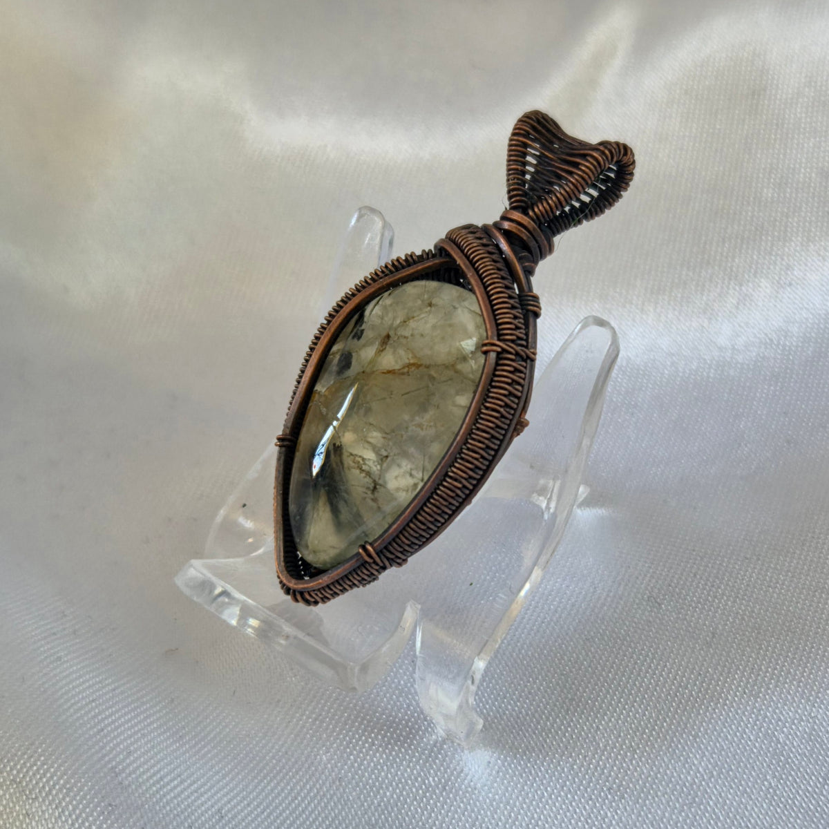 Prehnite Pendant