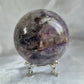 Chevron Amethyst Sphere