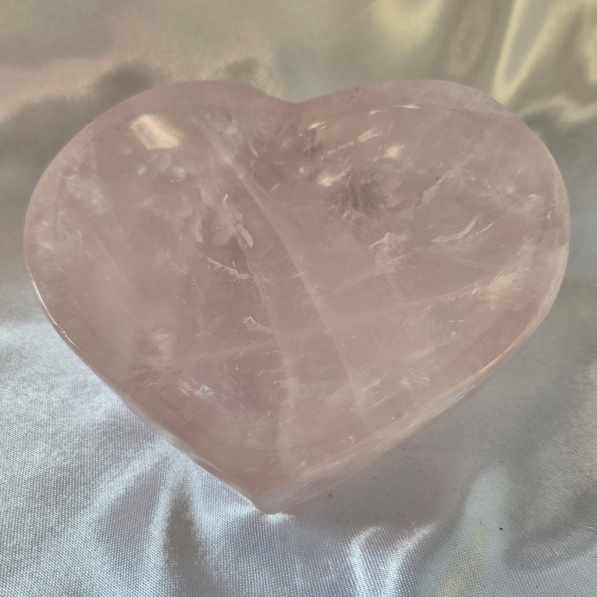 Rose Quartz Heart Bowl