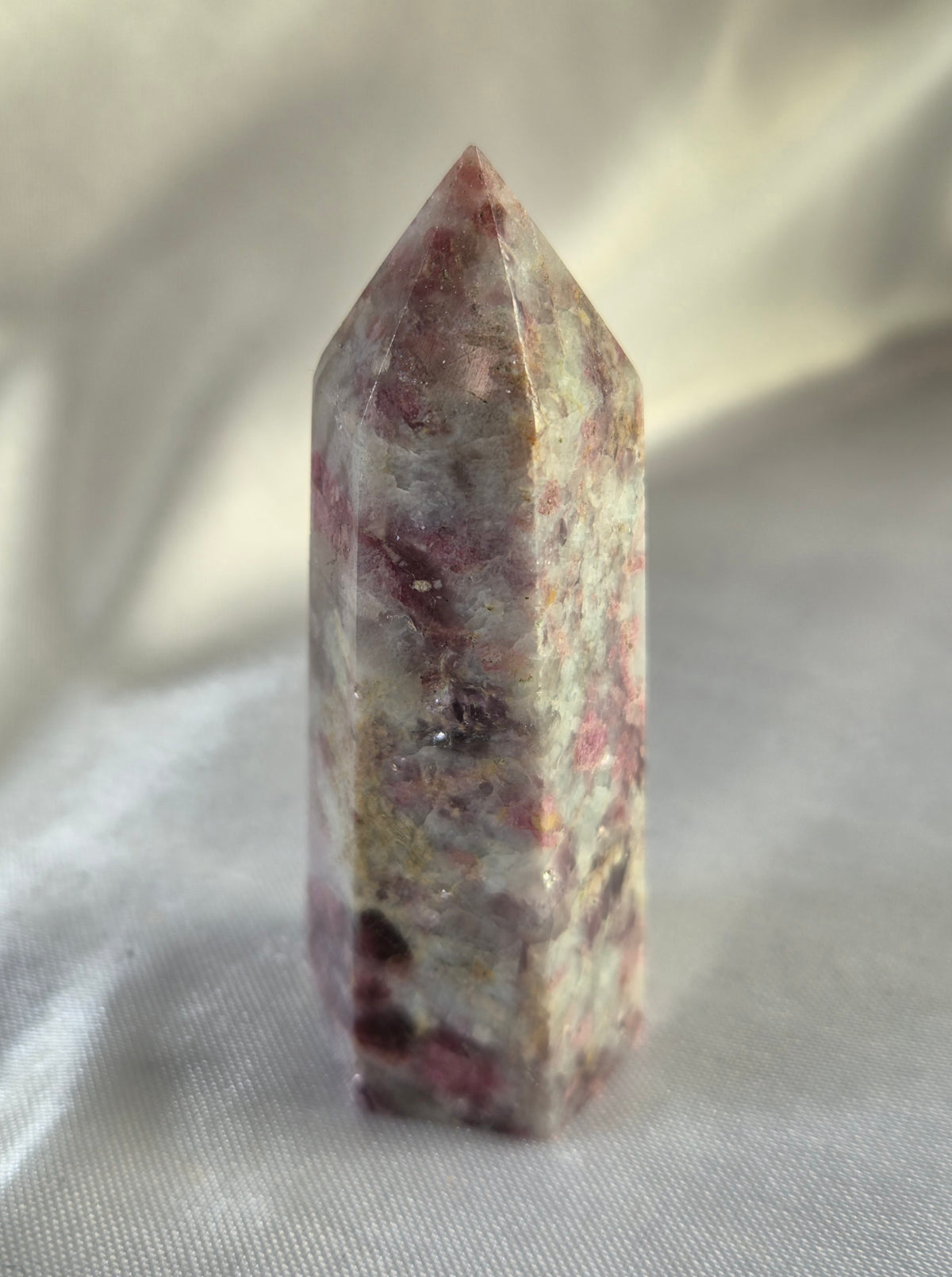 Pink Tourmaline in Quartz