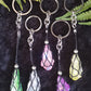 Aura Quartz Key Chains
