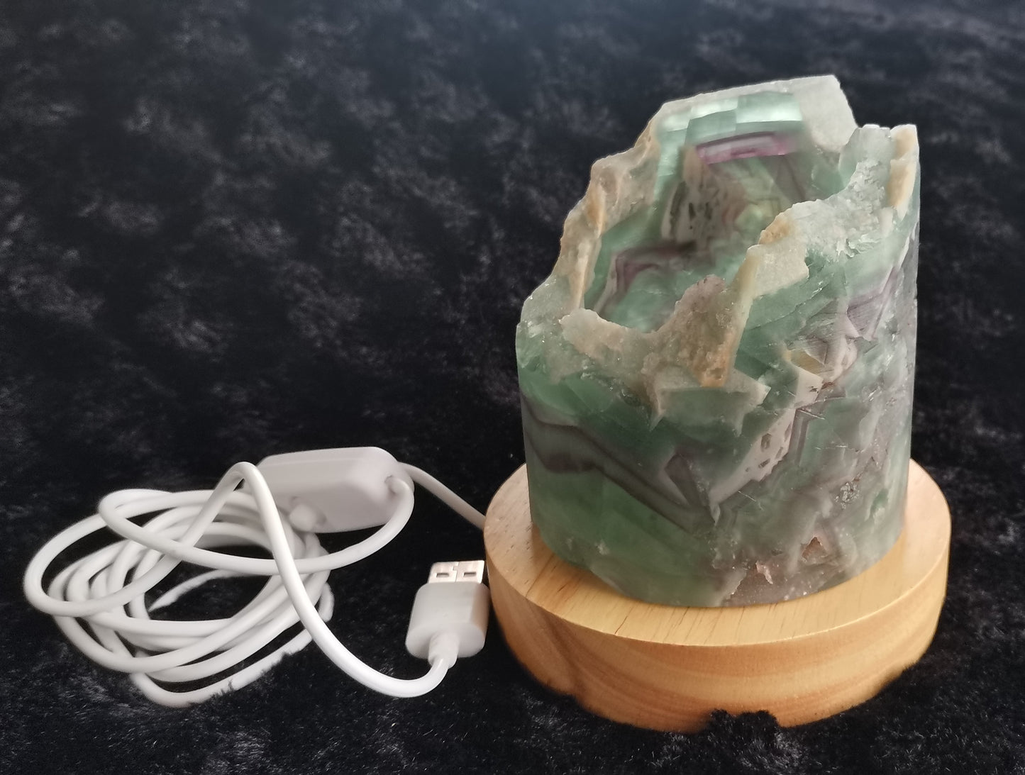 Fluorite Lamp