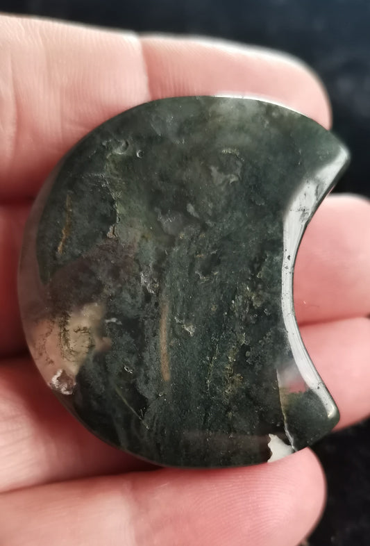Moss Agate Moon