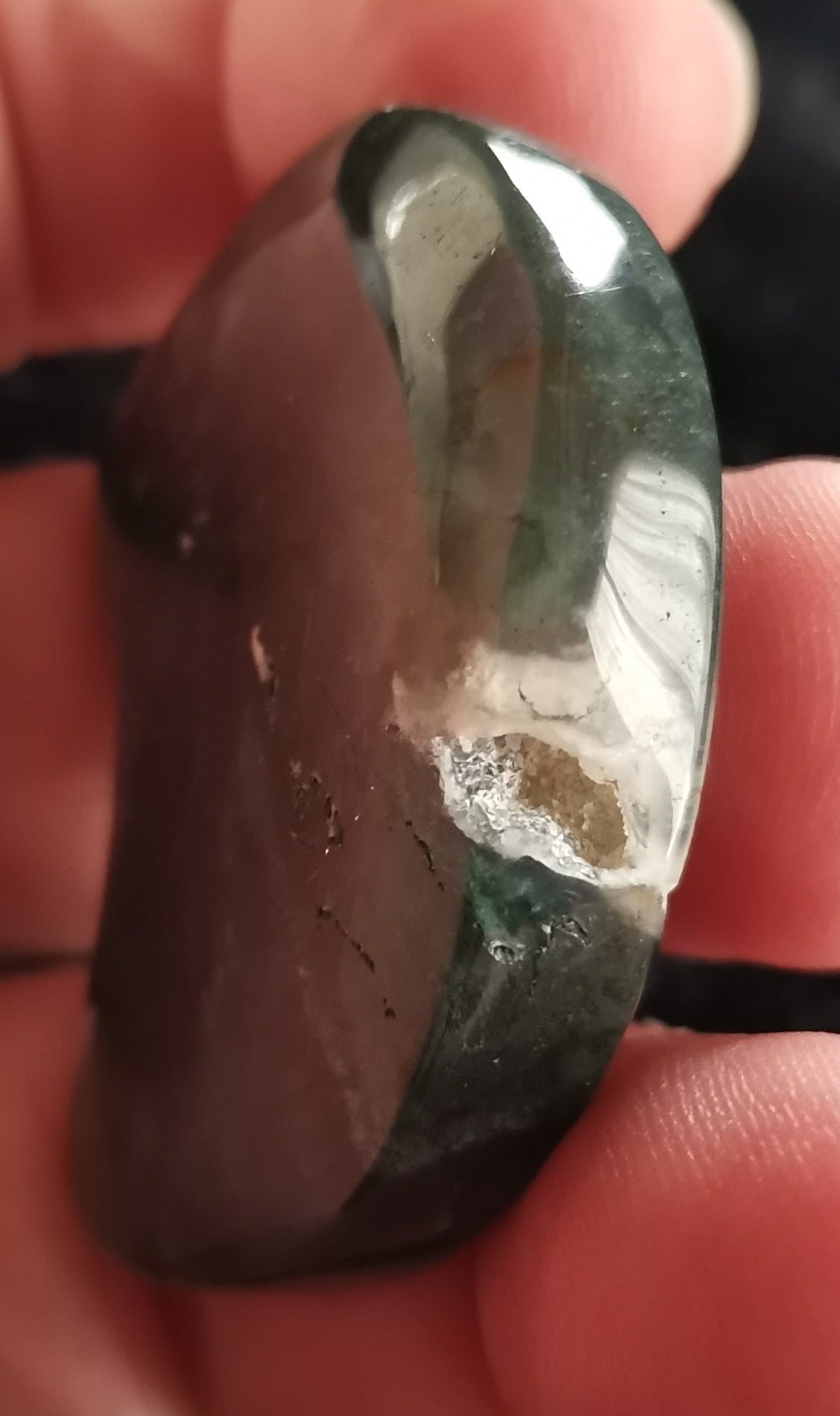 Moss Agate Moon