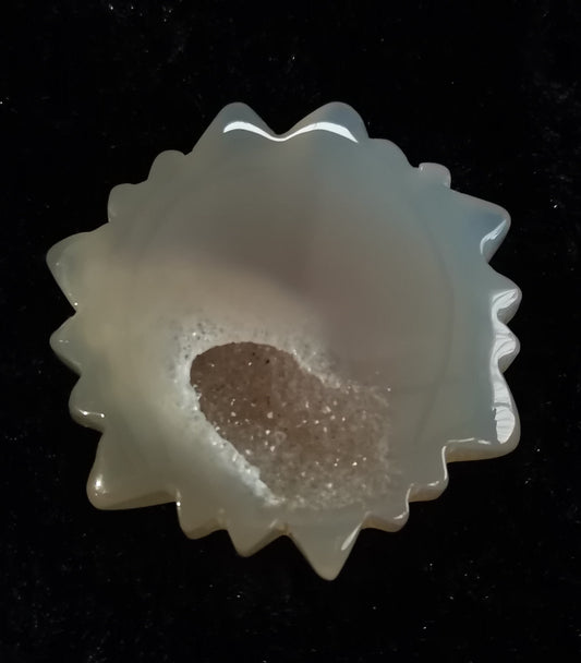 Druzy Agate Sun
