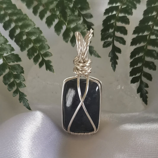 Iolite Pendant