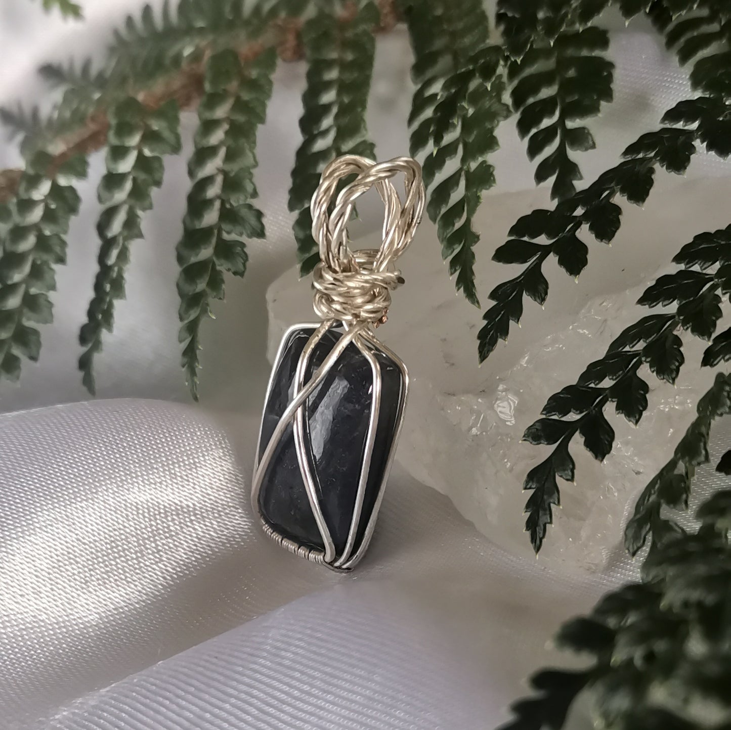 Iolite Pendant