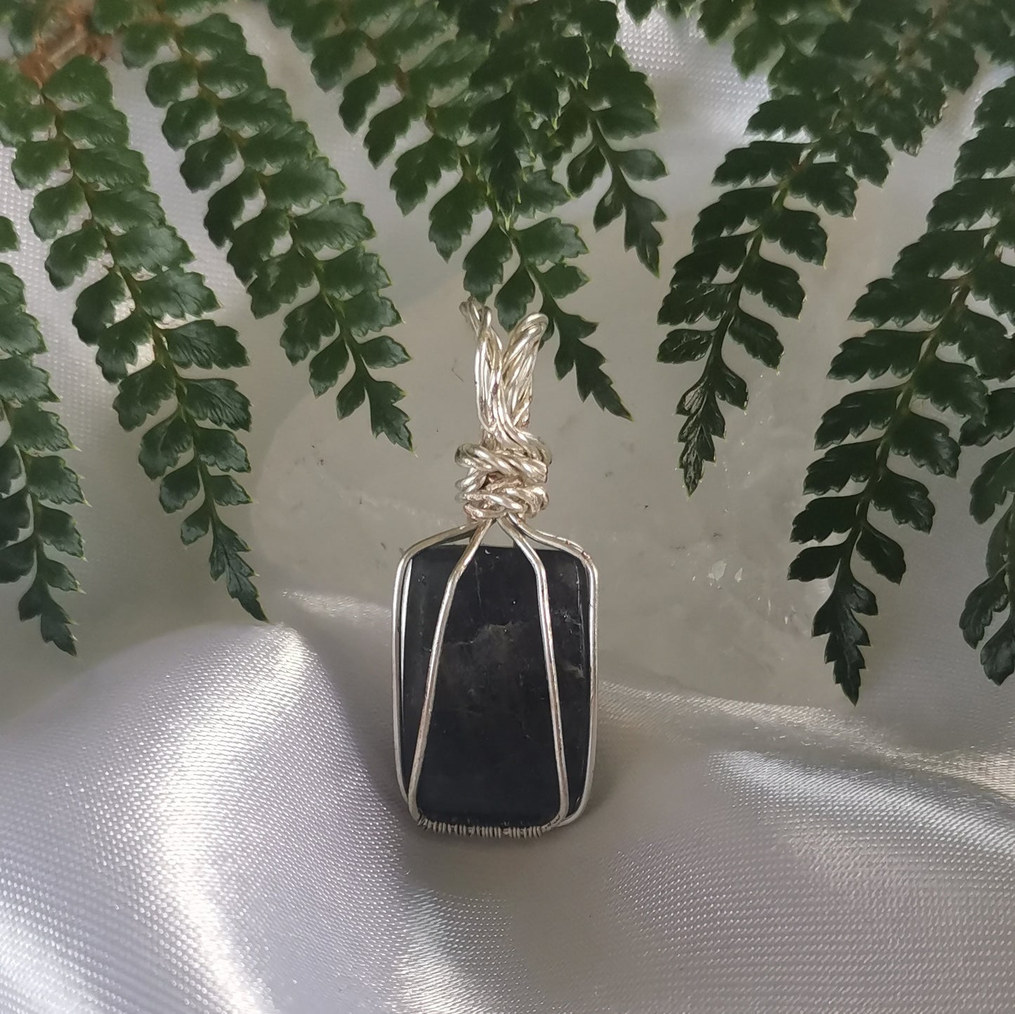 Iolite Pendant
