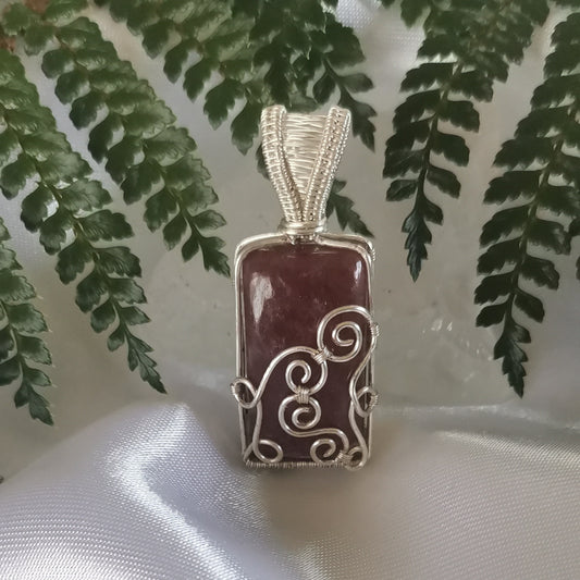Strawberry Quartz Pendant