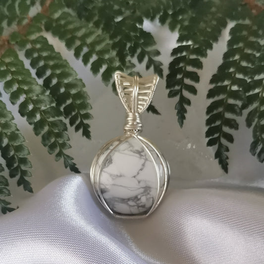 Howlite Pendant