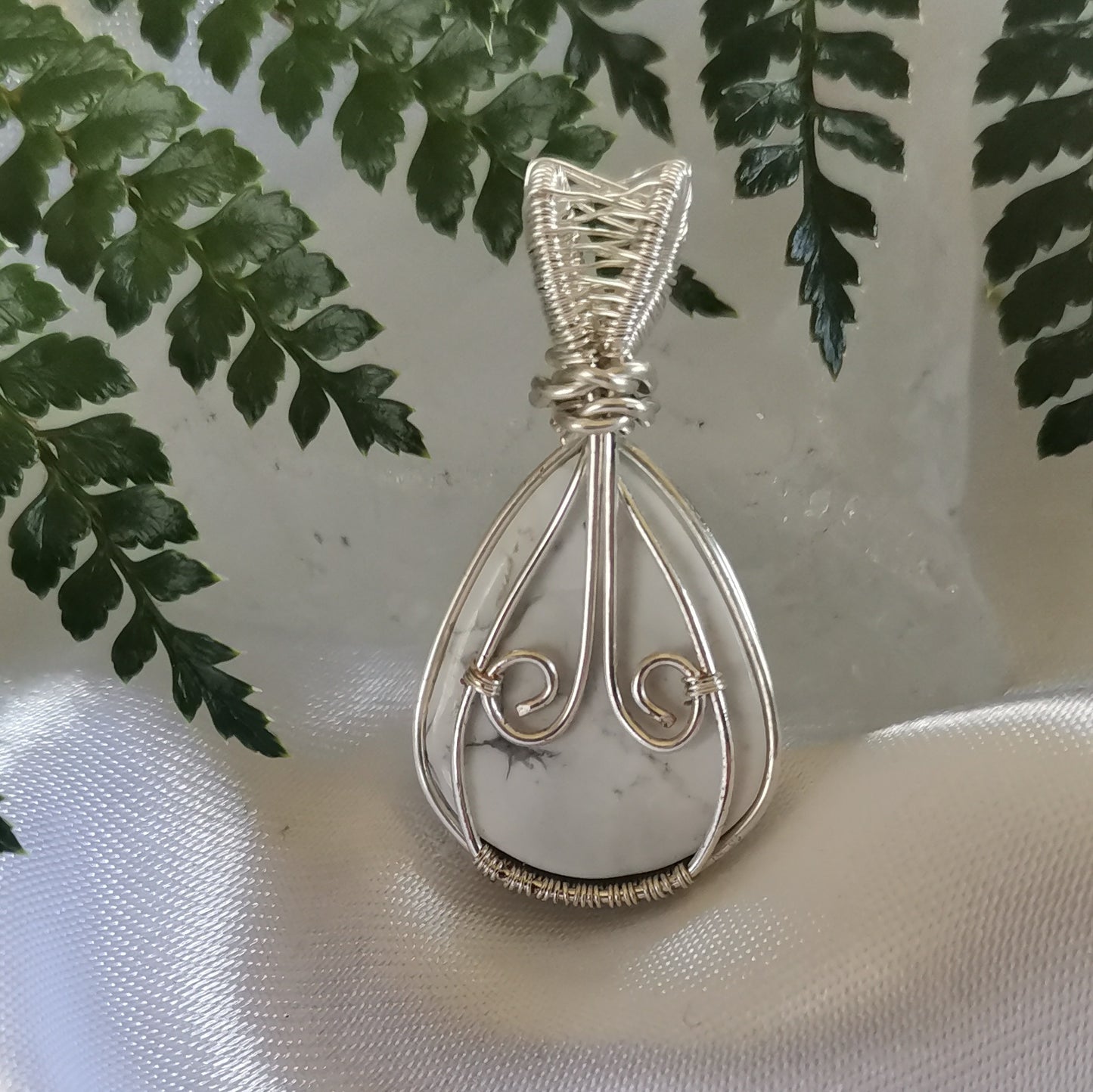 Howlite Pendant